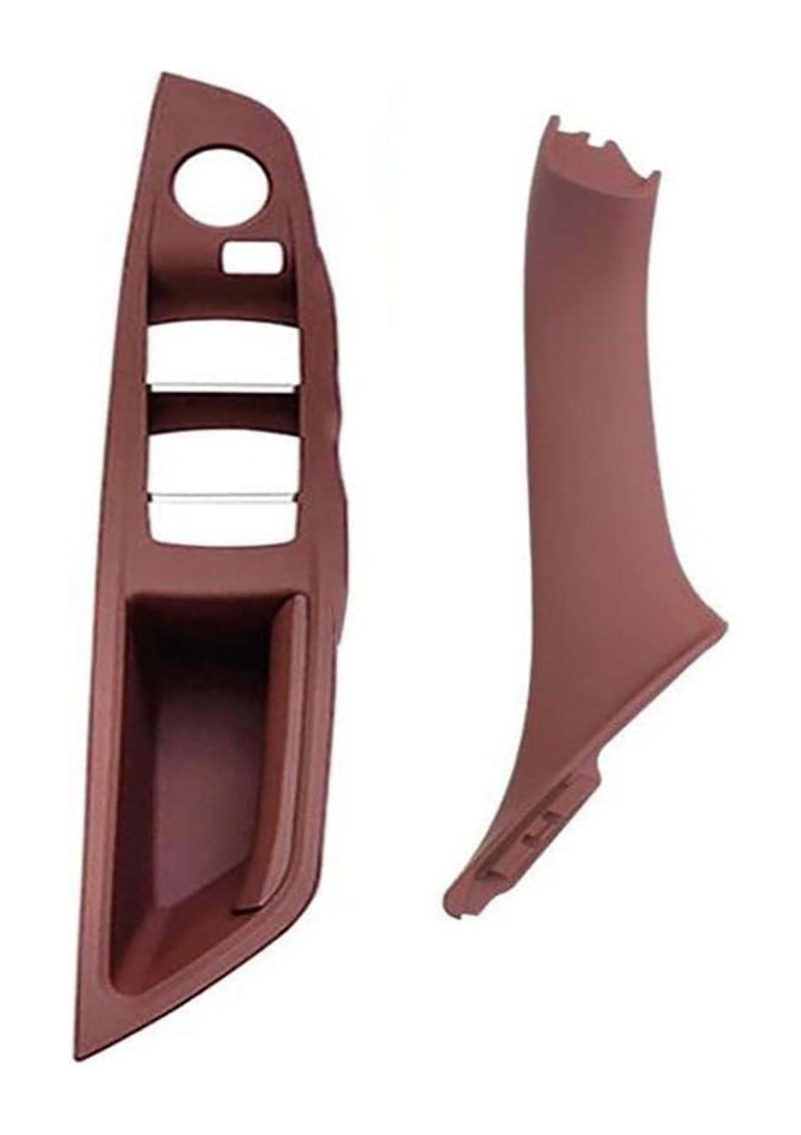 Auto Innen Türgriff Für M&ercedes Für B&ENZ G Klasse W463 2007-2018 Auto Innentürgriff Innentürgriff Griffverkleidung(Red Brown Lhd 2pcs) von YADLIUASA