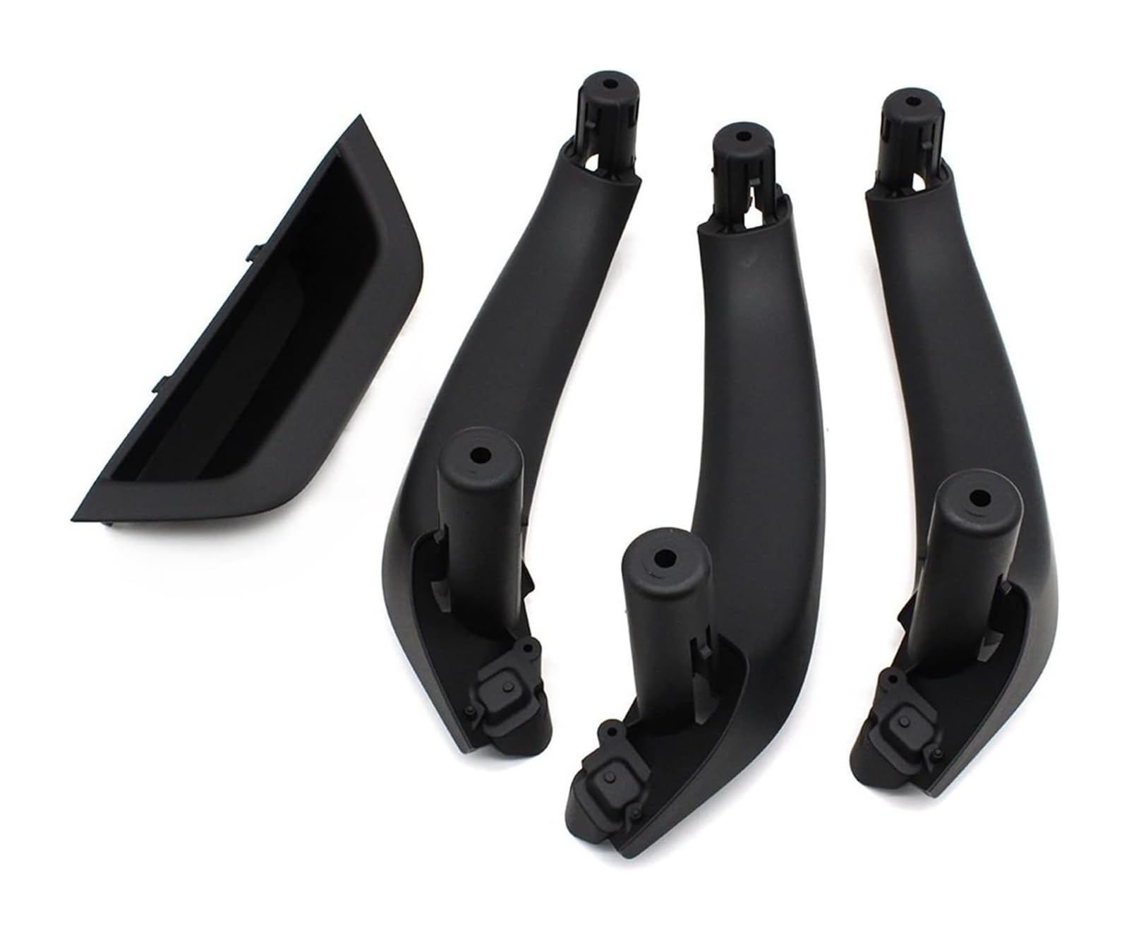 Auto Innen Türgriff Für M&itsubishi Für Pajero Für Montero Für Shogun MK3 V63 V65 V73 V75 V77 V78 Auto Innen Tür Griff Pull Griff Trim(Lhd Black Set) von YADLIUASA
