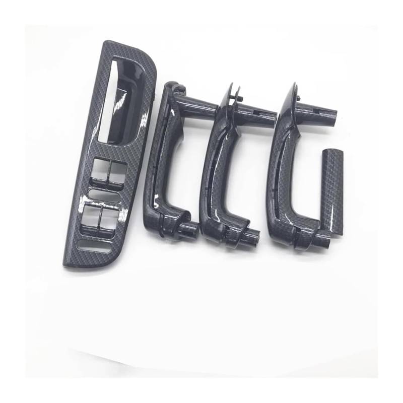 Auto Innen Türgriff Für S&Koda Für Superb 2007-2014 Vorne Links Rechts Tür Armlehne Box Inner Griff Rahmen Heber Schalter Box Trim(5pcs) von YADLIUASA