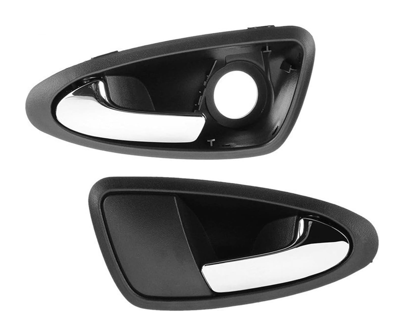 Auto Innen Türgriff Für SEAT Für Ibiza 2009-2017 Vorne Links Rechts Auto Innen Tür Pull Griff Trim Zubehör(Kit) von YADLIUASA