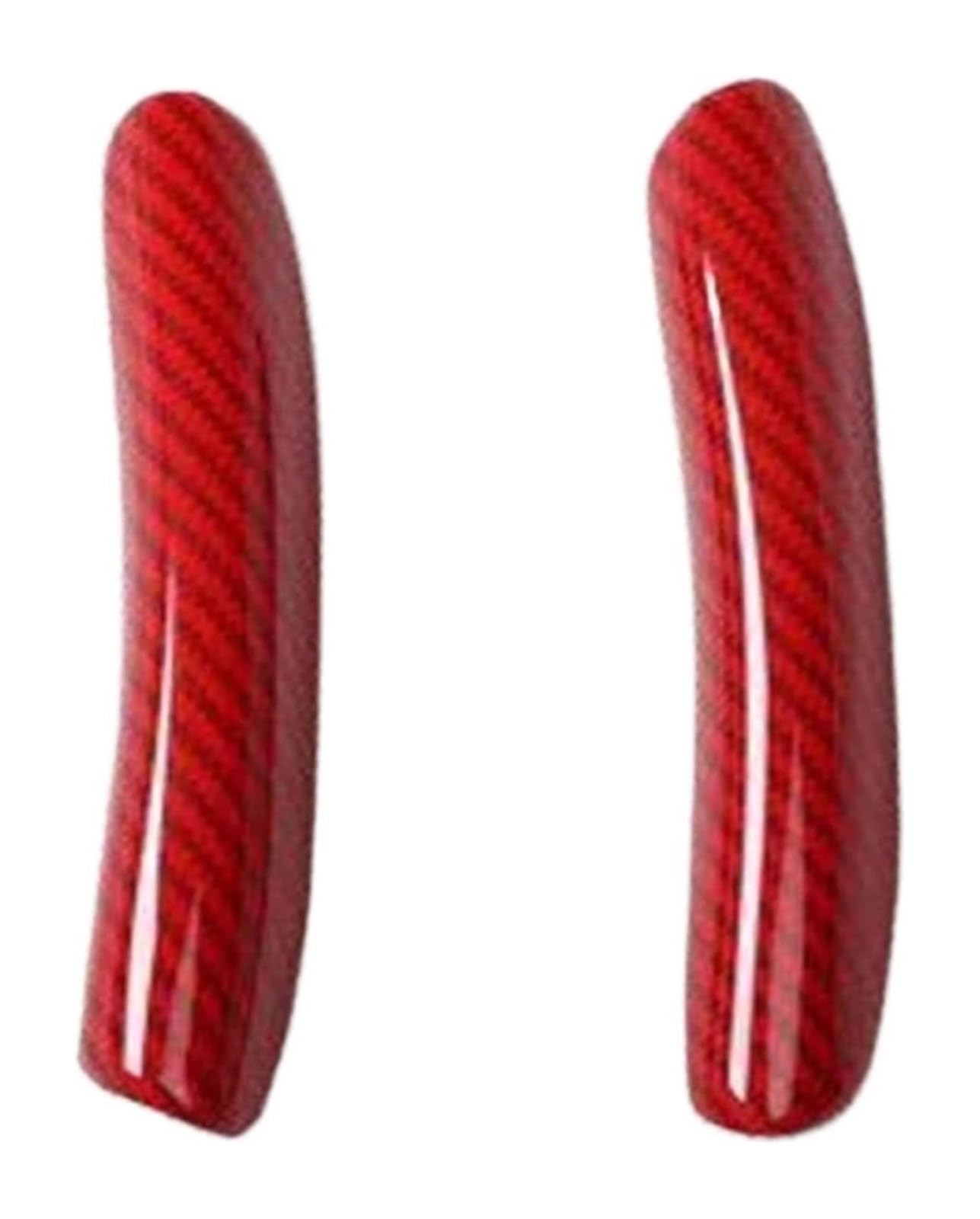 Auto Innen Türgriff Für T&oyota Für Land Cruiser Für Prado FJ150 150 2010-2018 Auto Innen Türgriff Dekoration Abdeckung Trim(Carbon Fiber Red) von YADLIUASA