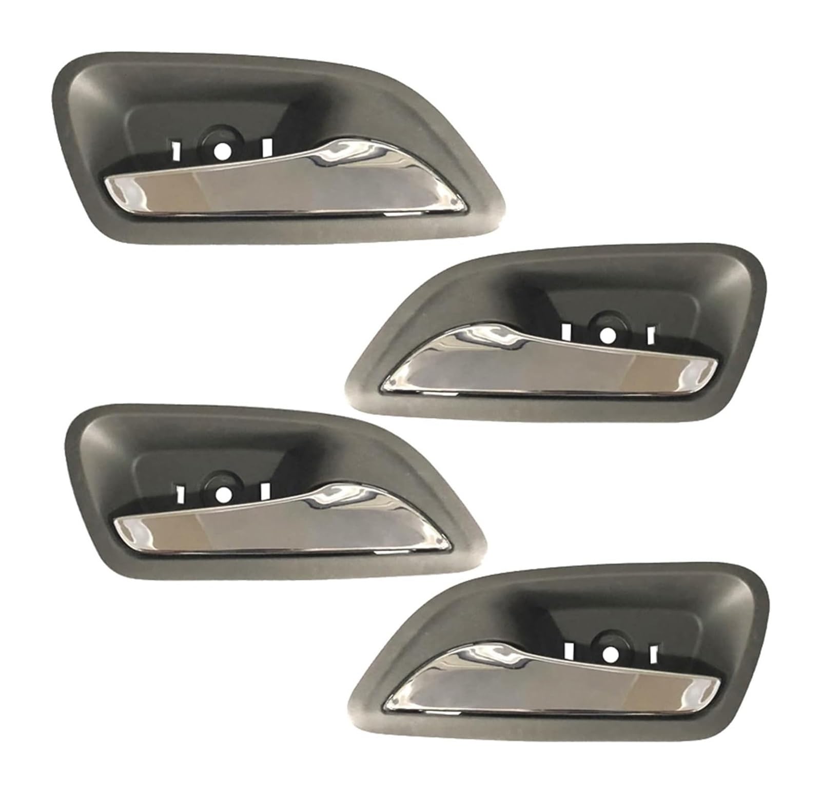 Auto Innen Türgriff Für VW Für Bora Für Golf 4 MK4 Für Jetta 1999-2004 Auto Innen Tür Griff Armlehne Fenster Schalter Rahmen Tür Pull Griff Trim(One Set 4pcs) von YADLIUASA