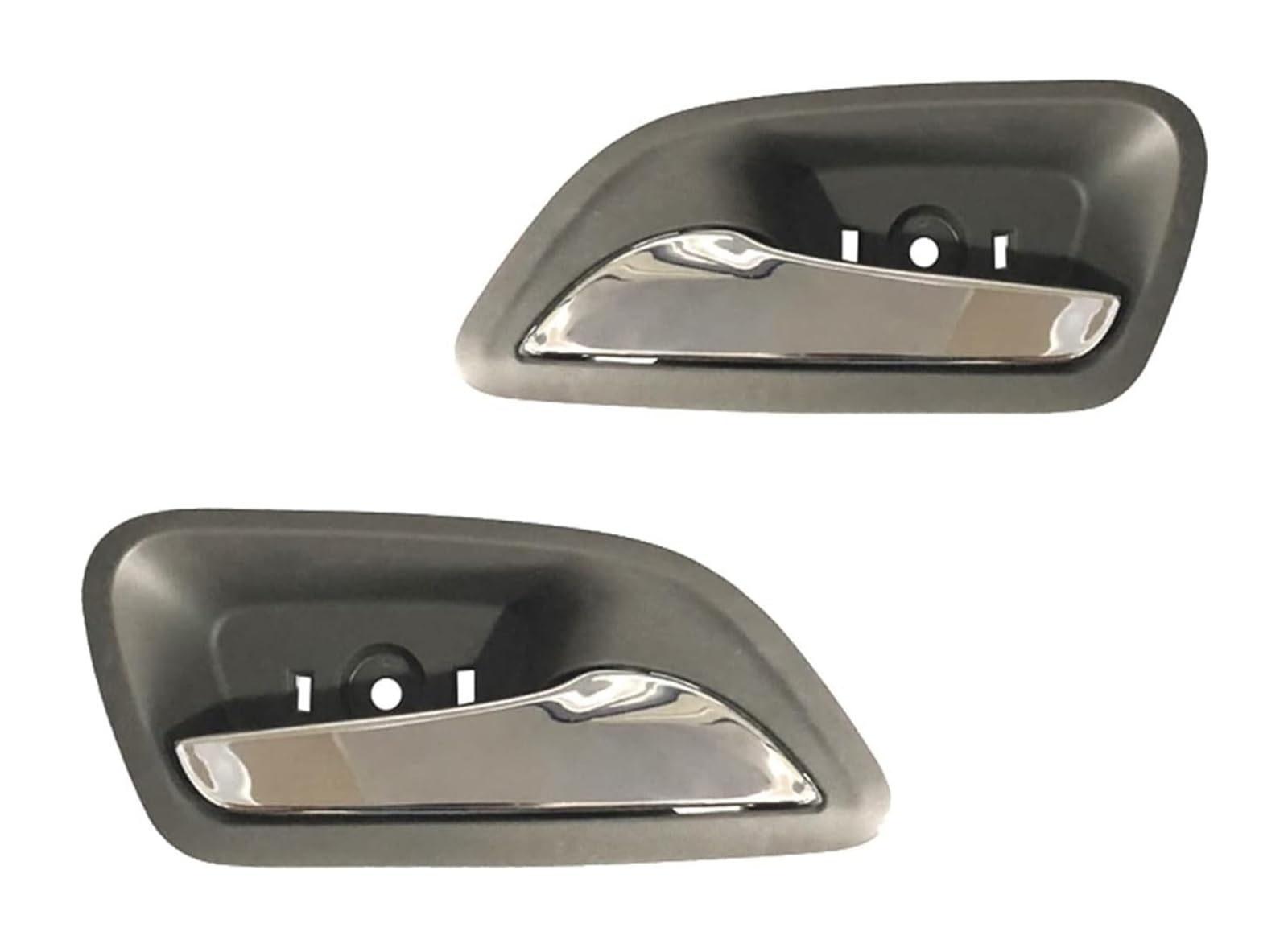 Auto Innen Türgriff Für VW Für Bora Für Golf 4 MK4 Für Jetta 1999-2007 LHD Innen Haltegriff Tür Armlehne Ziehen Griff Trim(Front Pair 2pcs) von YADLIUASA