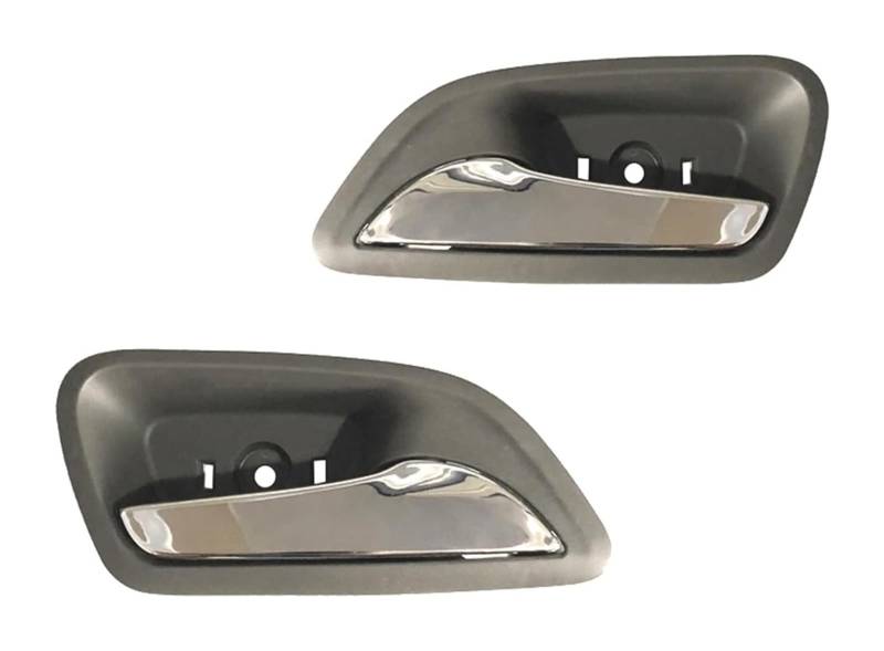 Auto Innen Türgriff Für VW Für Bora Für Golf 4 MK4 Für Jetta 1999-2007 LHD Innen Haltegriff Tür Armlehne Ziehen Griff Trim(Front Pair 2pcs) von YADLIUASA