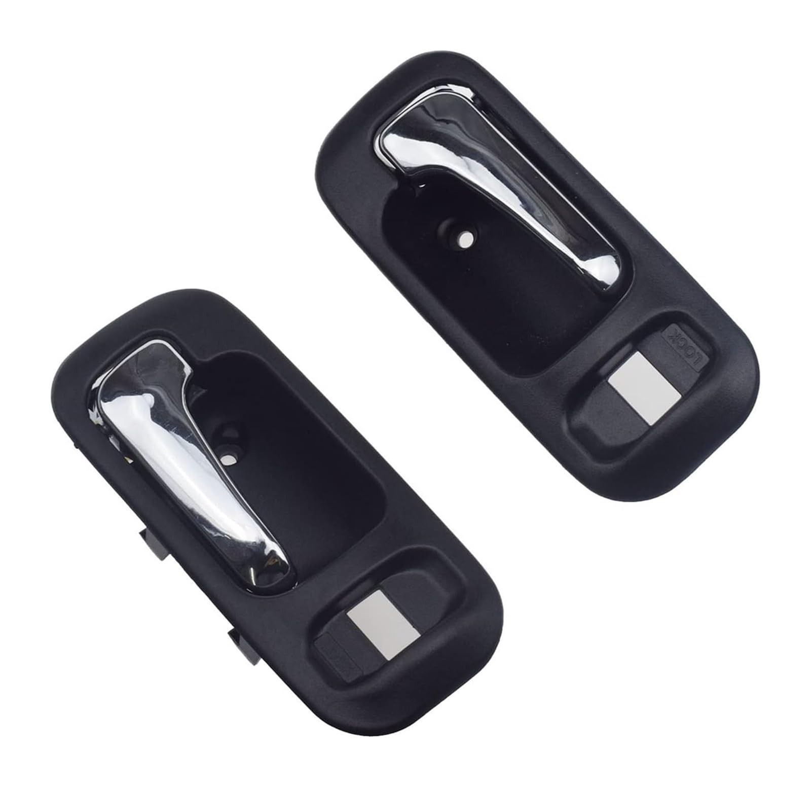 Auto Innen Türgriff Für VW Für Golf 4 MK4 Für Bora Für Jetta 1999-2004 1-6 Stücke Innen Tür Griff Tür Armlehne Pull Haltegriff Trim(Rear Left Right) von YADLIUASA
