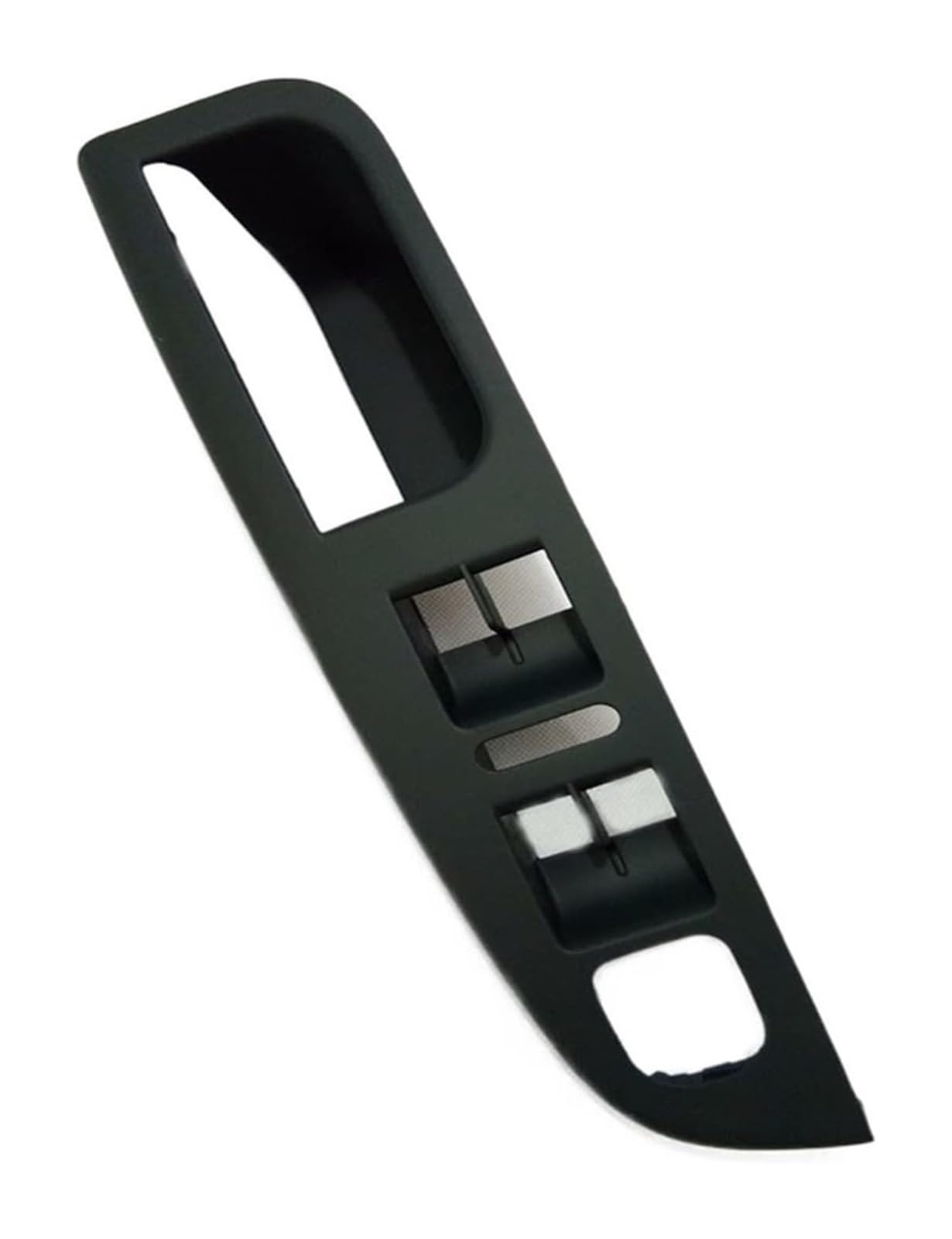 Auto Innen Türgriff Für VW Für Golf 5 GTI MK5 Für Jetta 1K0 868 049 Auto Fenster Schalter Lünette Abdeckung Tür Pull Griff Trim(Black) von YADLIUASA