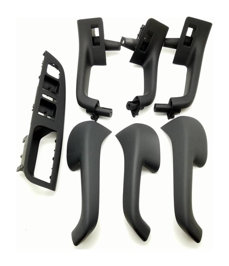 Auto Innen Türgriff Für VW Für Golf 5 GTI MK5 Für Jetta MK5 1999-2012 Auto Innentürgriff Haltegriff Abdeckung Set(7pcs) von YADLIUASA