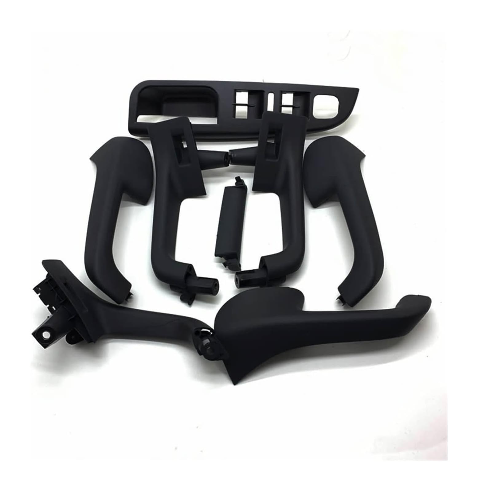 Auto Innen Türgriff Für VW Für Golf 5 GTI MK5 Für Jetta MK5 1999-2012 Auto Innentürgriff Haltegriff Abdeckung Set(8pcs) von YADLIUASA