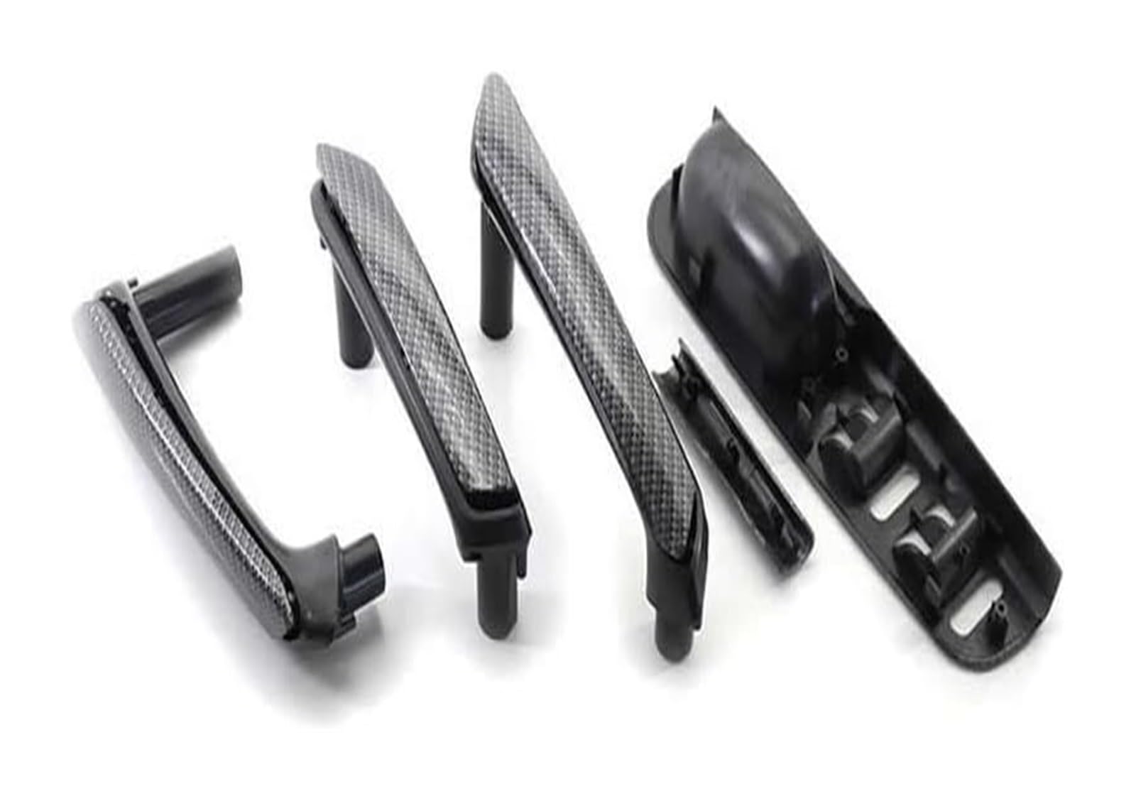 Auto Innen Türgriff Für VW Für P&assat B5 1998-2005 Vorne Hinten Links Rechts Innere Türgriff Panel Pull Abdeckung Innere Tür Pull Griff Trim(4door 6pcs) von YADLIUASA