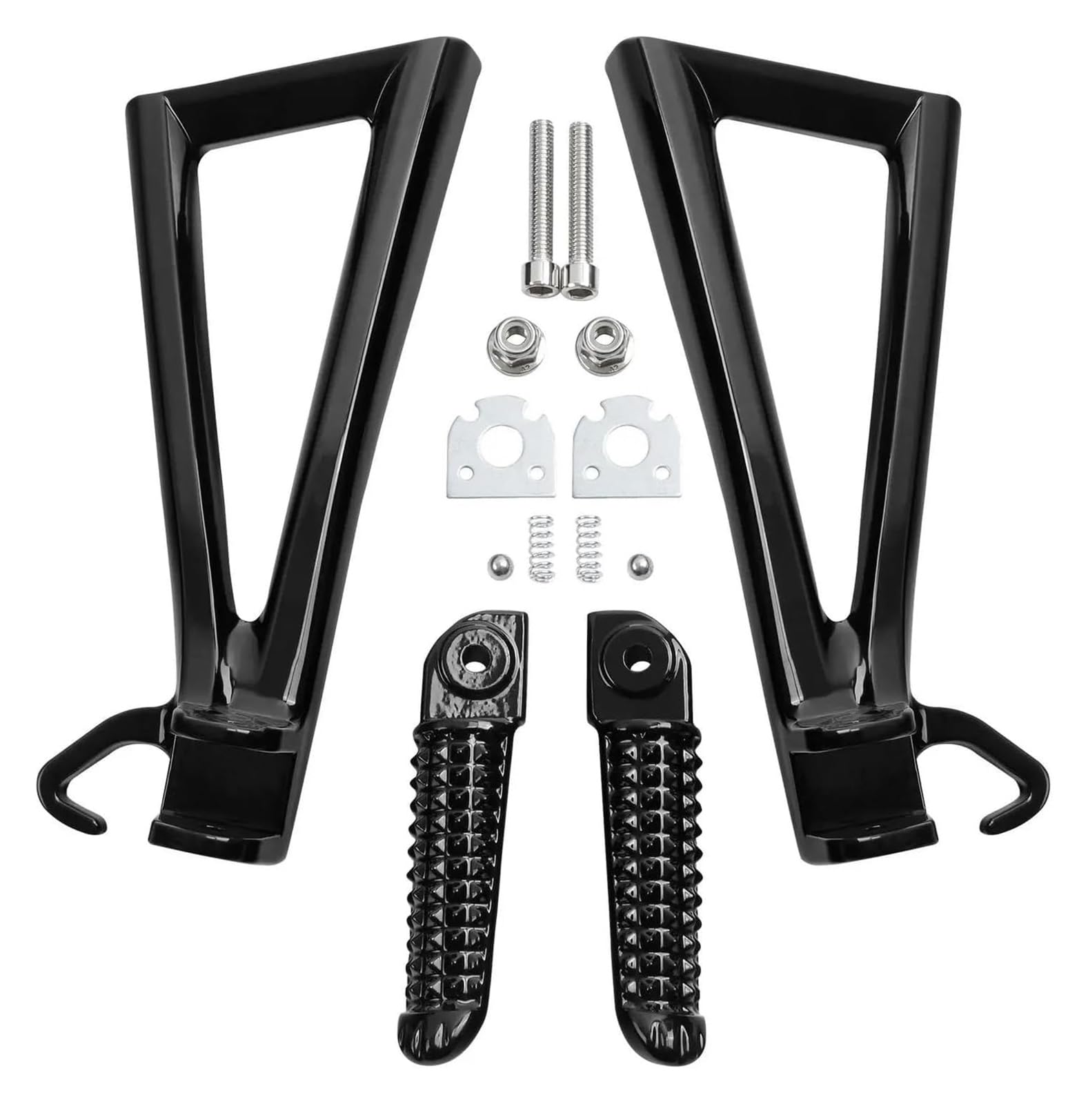 Für YZF-R6 2006-2016 Motorrad Hinten Passagier Fußrasten Pegs Halterung Set Motorrad Anti Rutsch Fußpedal Für YZF-R6 2006-2016 Motorrad Hinten Passagier Fußrasten Pegs Halterung Set Motorrad Anti Rutsch Fußpedal von YADLIUASA