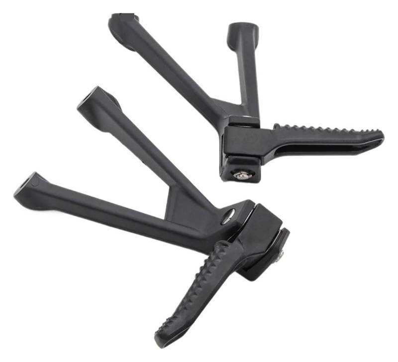 Motorrad Ruhepedal Für BM&W Für M1000 Für RR-K66 2020-2022 Rest Bracket Kit Motorrad Schwarzes Hinterfußrastenpedal Motorrad Anti Rutsch Fußpedal von YADLIUASA