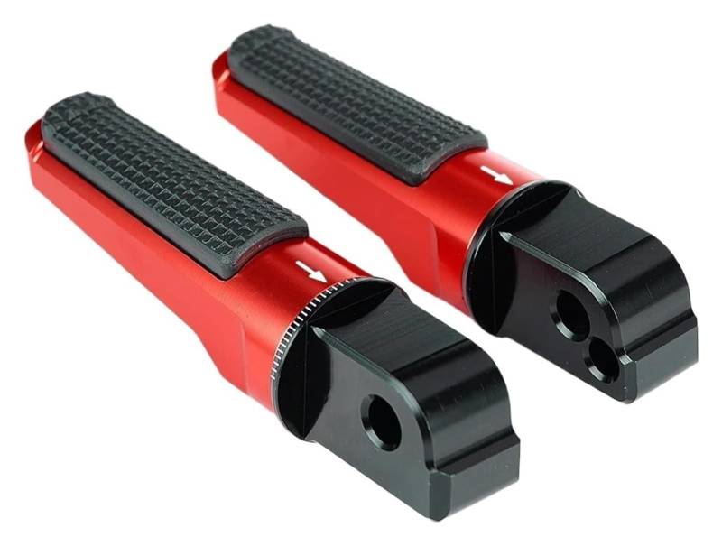 Motorrad Ruhepedal Für BM&W Für S1000 R 2014-2019 Hinten Fußrasten Fuß Peg Passagier Pedal Vorder Fahrer Motorrad Anti Rutsch Fußpedal von YADLIUASA