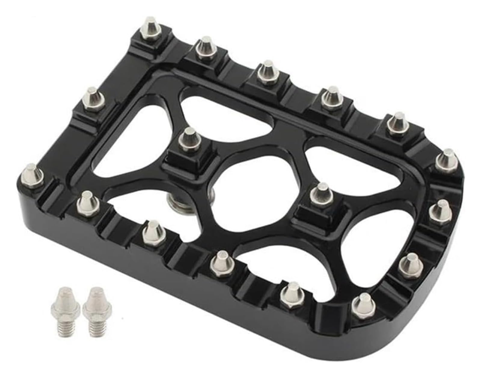 Motorrad Ruhepedal Für Harley Für Dyna FLD Für Softail Für Touring Motorrad Fußrasten Motorrad Anti Rutsch Fußpedal(A) von YADLIUASA