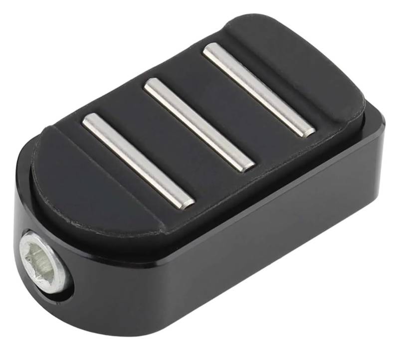 Motorrad Ruhepedal Für Harley Für Touring Für Road King Für Electra Glide Für Street Glide Motorrad Bremspedal Pad Motorrad Anti Rutsch Fußpedal von YADLIUASA