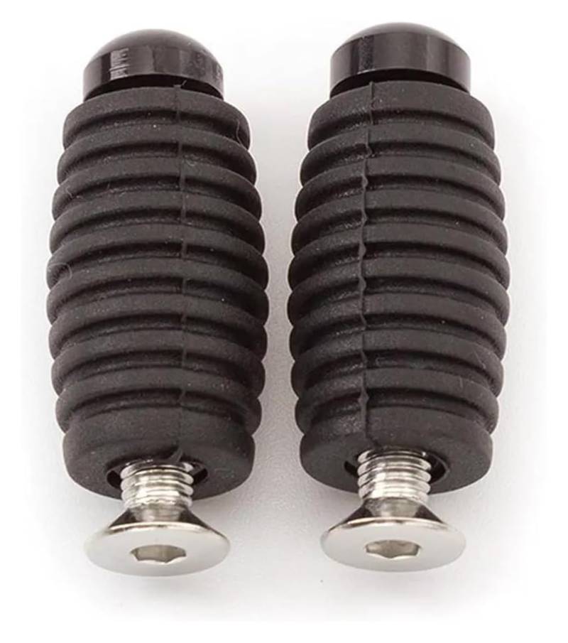 Motorrad Ruhepedal Für Kawasaki CNC Racing Motorrad Fußrastenanlage Fußstütze Schalthebel Motorrad Anti Rutsch Fußpedal(Black) von YADLIUASA