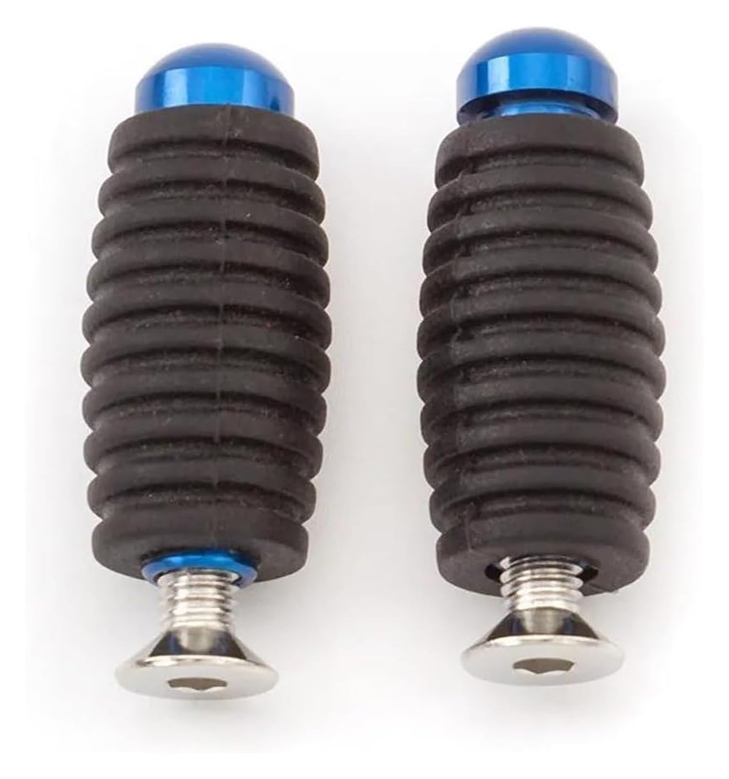 Motorrad Ruhepedal Für Kawasaki CNC Racing Motorrad Fußrastenanlage Fußstütze Schalthebel Motorrad Anti Rutsch Fußpedal(Blue) von YADLIUASA