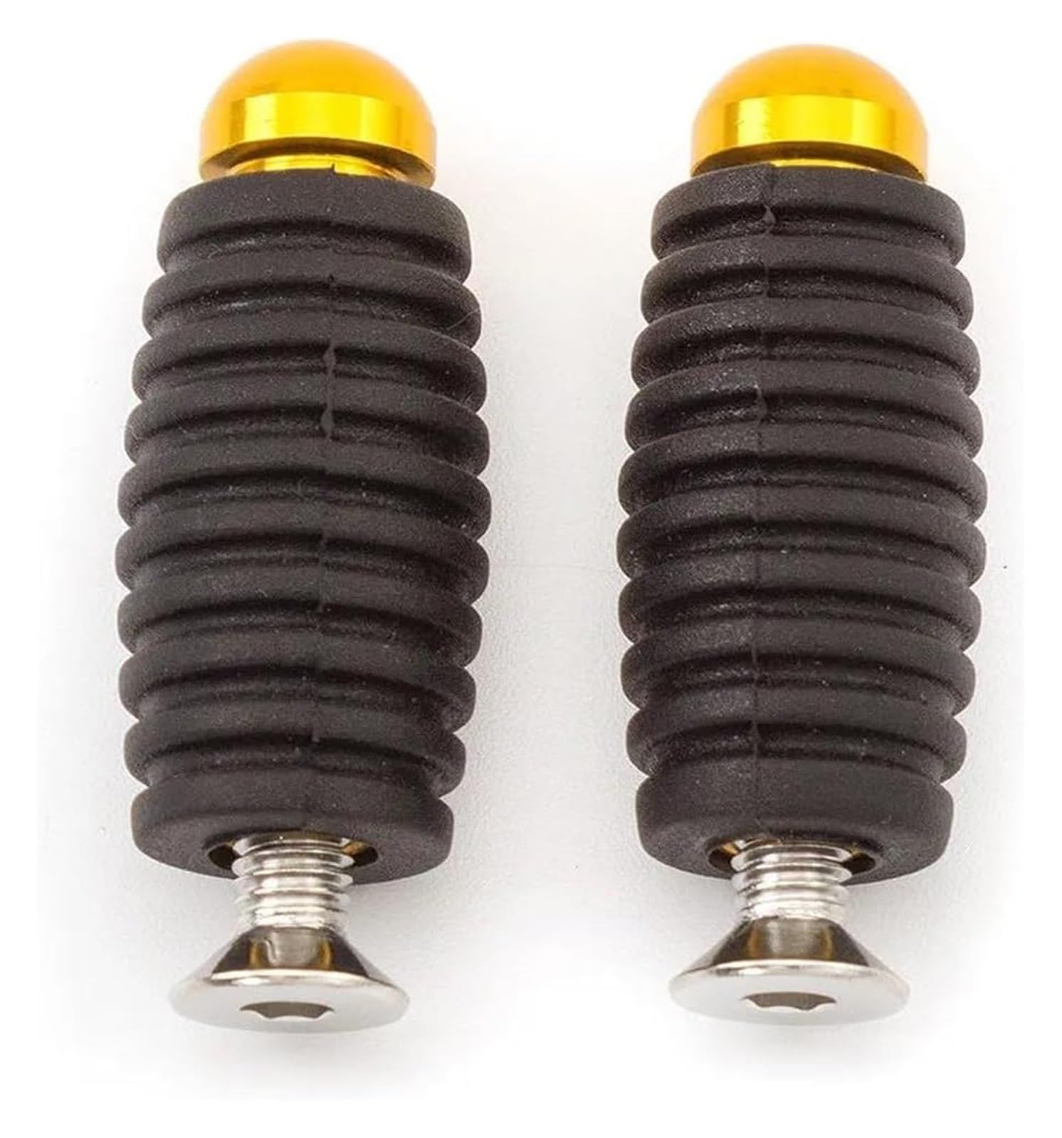 Motorrad Ruhepedal Für Kawasaki CNC Racing Motorrad Fußrastenanlage Fußstütze Schalthebel Motorrad Anti Rutsch Fußpedal(Gold) von YADLIUASA