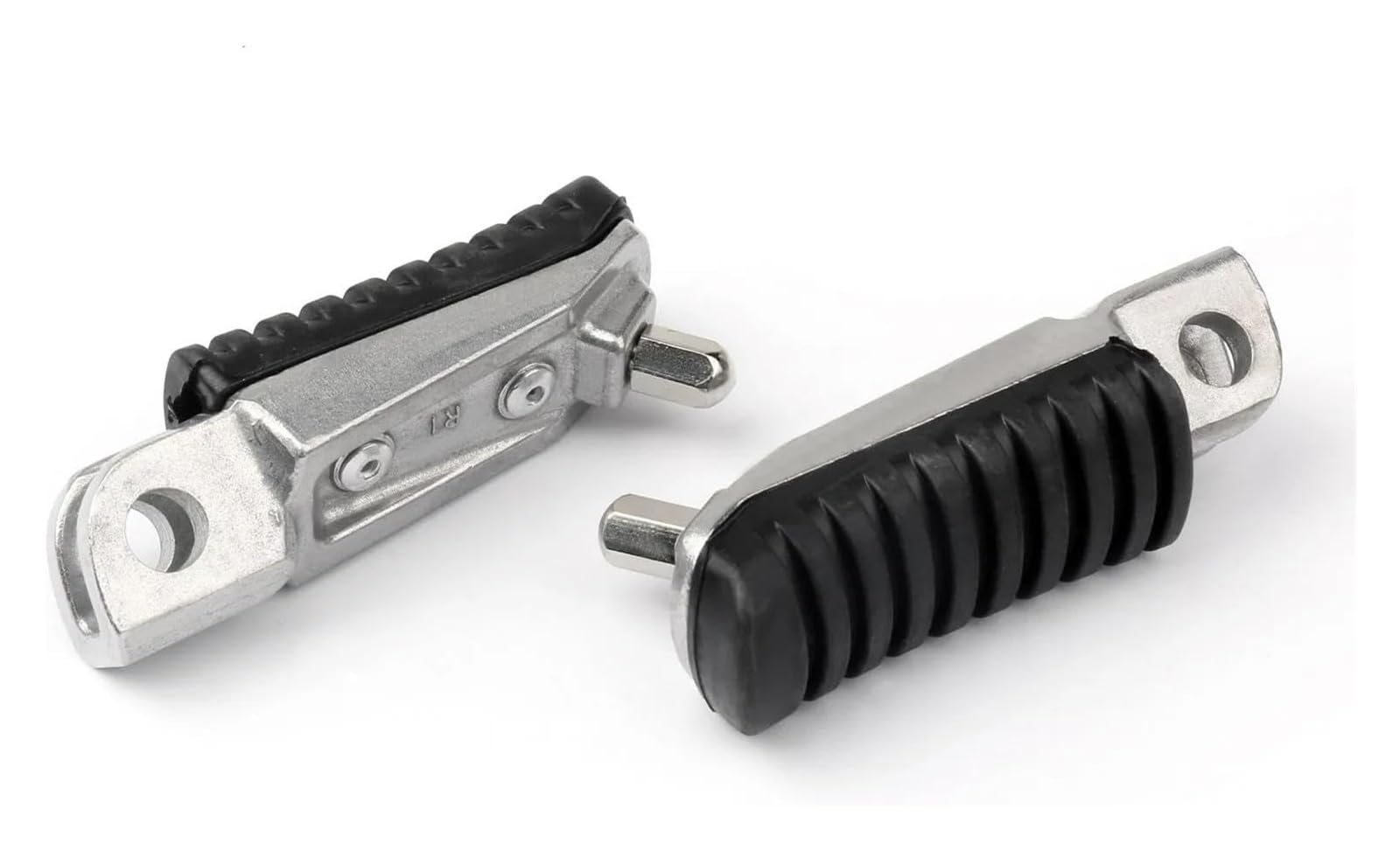 Motorrad Ruhepedal Für Kawasaki ER 4N 6F 6N ZR 250 400 Für VER&SYS UK Vorne Fußstütze Pedale Motorrad Anti Rutsch Fußpedal von YADLIUASA