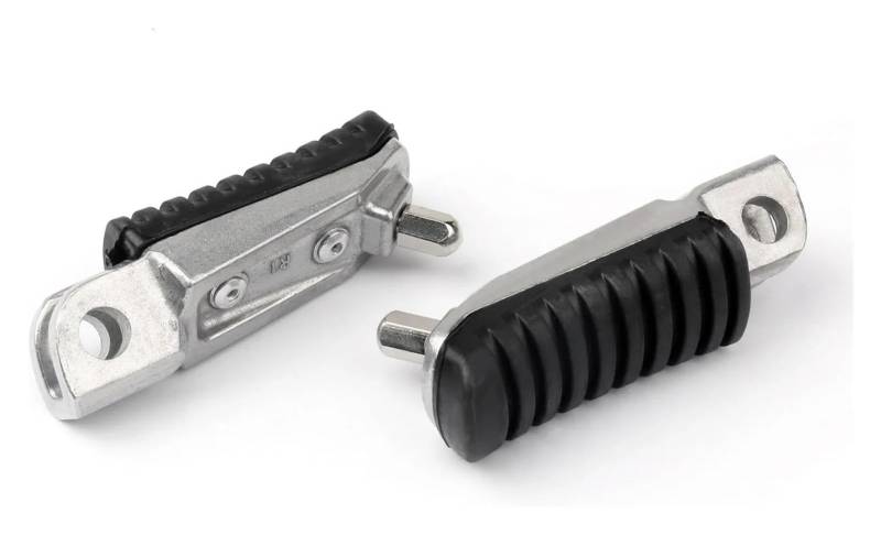 Motorrad Ruhepedal Für Kawasaki ER 4N 6F 6N ZR 250 400 Für VER&SYS UK Vorne Fußstütze Pedale Motorrad Anti Rutsch Fußpedal von YADLIUASA