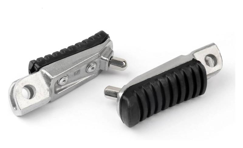 Motorrad Ruhepedal Für Kawasaki Für ER 4N 6F 6N ZR 250 400 Für V&ersys650 Motorrad Teile Vorne Fußstütze Pedale Motorrad Anti Rutsch Fußpedal von YADLIUASA