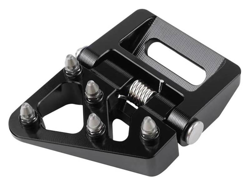 Motorrad Ruhepedal Für Kawasaki Für KLR65 1987-2018 Einstellung CNC Aluminium Motorrad Fußrasten Ruht Motorrad Anti Rutsch Fußpedal von YADLIUASA