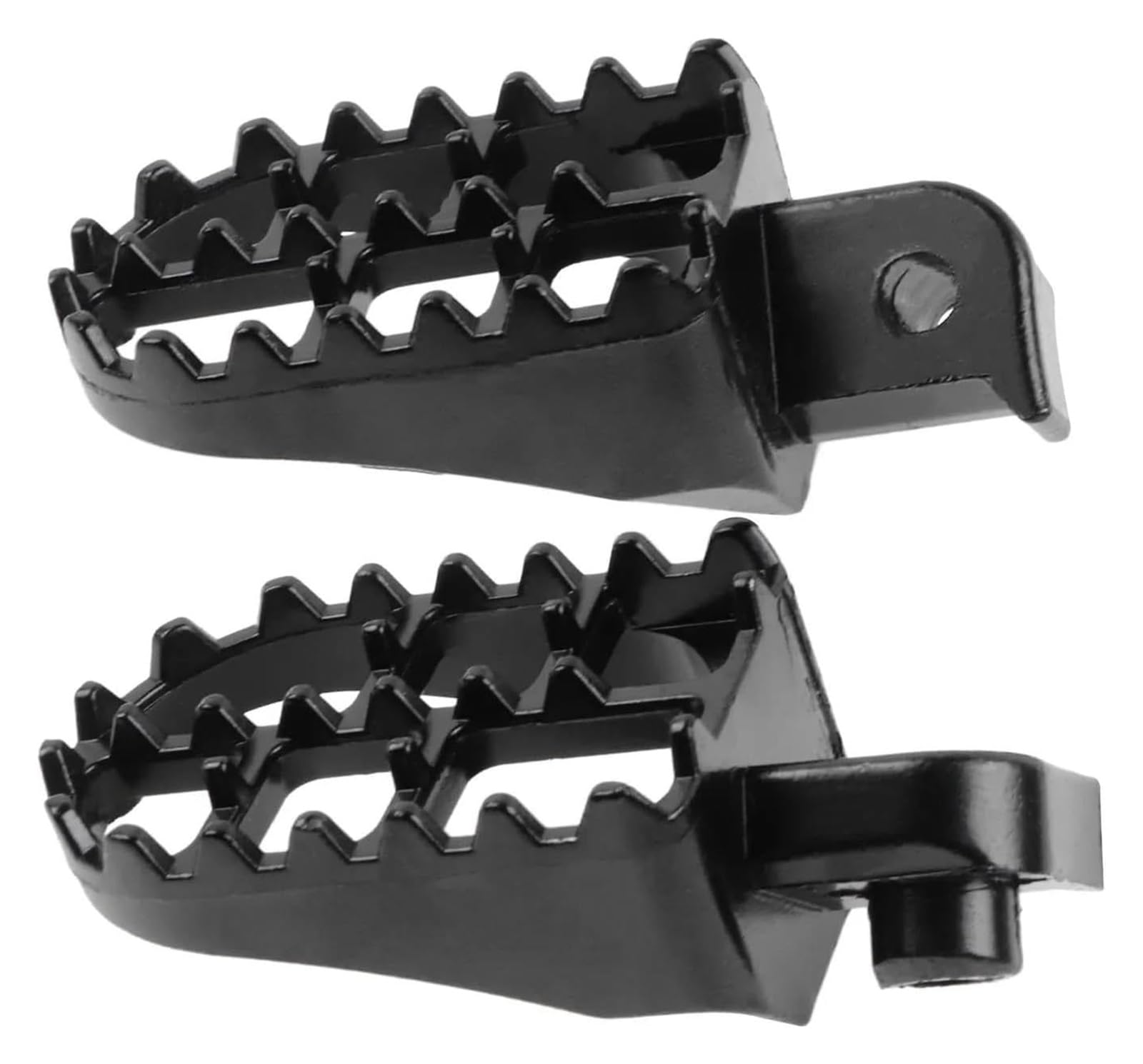 Motorrad Ruhepedal Für Kawasaki Für KLX110 2002-2013 Fußstütze Fußpedal Motorrad Anti Rutsch Fußpedal(Black) von YADLIUASA