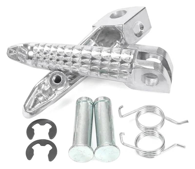 Motorrad Ruhepedal Für Kawasaki Für NINJA250 2013-2018 Vorne Fußrasten Motorrad Reiter Motorrad Anti Rutsch Fußpedal von YADLIUASA
