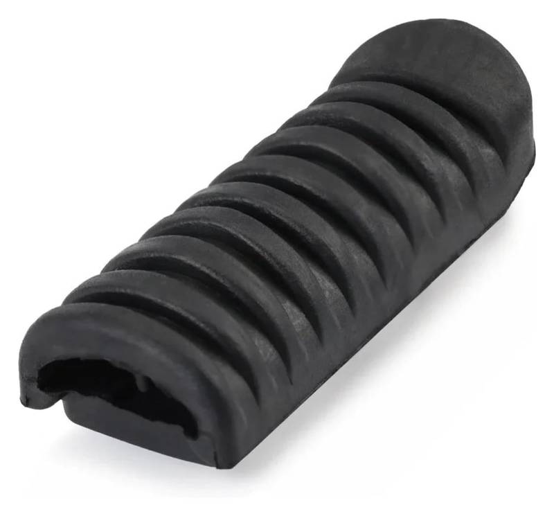 Motorrad Ruhepedal Für Kawasaki Für NINJA250 400 650 1000 Für VER&SYS Für Z1000SX Für Z750 Für ER6F Motorrad Gummi Vorne Fußstütze Motorrad Anti Rutsch Fußpedal(1) von YADLIUASA