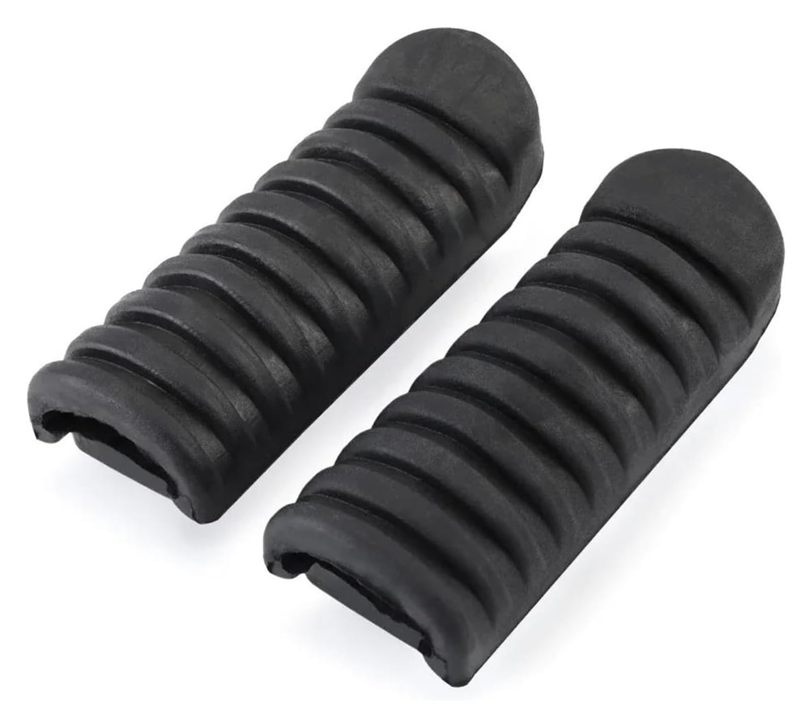 Motorrad Ruhepedal Für Kawasaki Für NINJA250 Für VER&SYS Für Z1000SX Für Z750 Für ER6F Für ZX6R Motorrad Gummipedal Vorne Fußstütze Motorrad Anti Rutsch Fußpedal von YADLIUASA