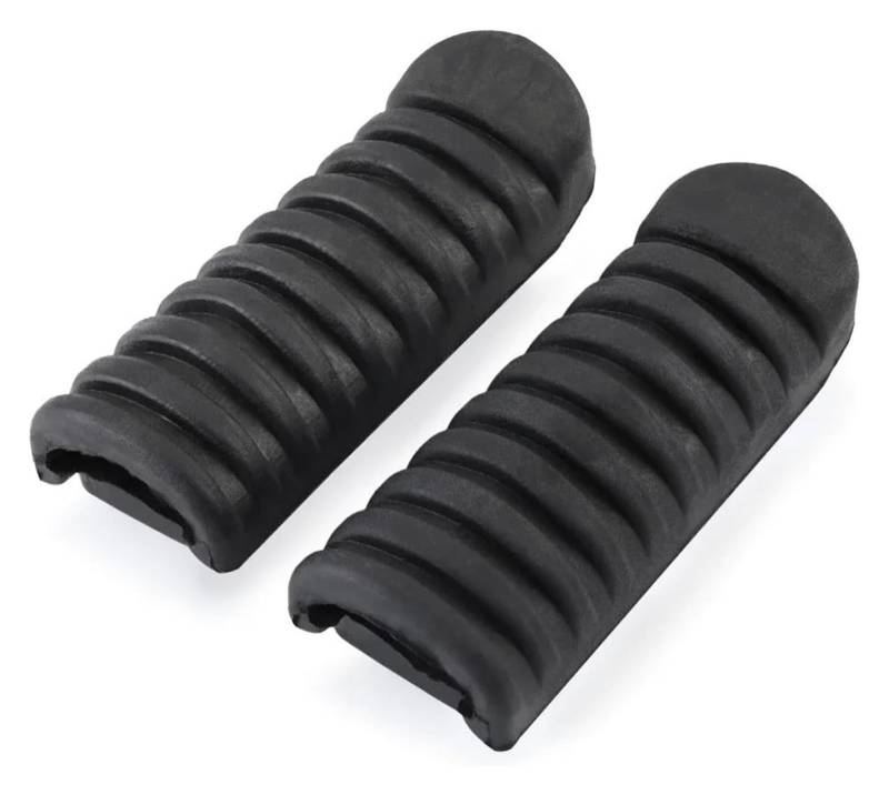 Motorrad Ruhepedal Für Kawasaki Für NINJA250 Für VER&SYS Für Z1000SX Für Z750 Für ER6F Für ZX6R Motorrad Gummipedal Vorne Fußstütze Motorrad Anti Rutsch Fußpedal von YADLIUASA