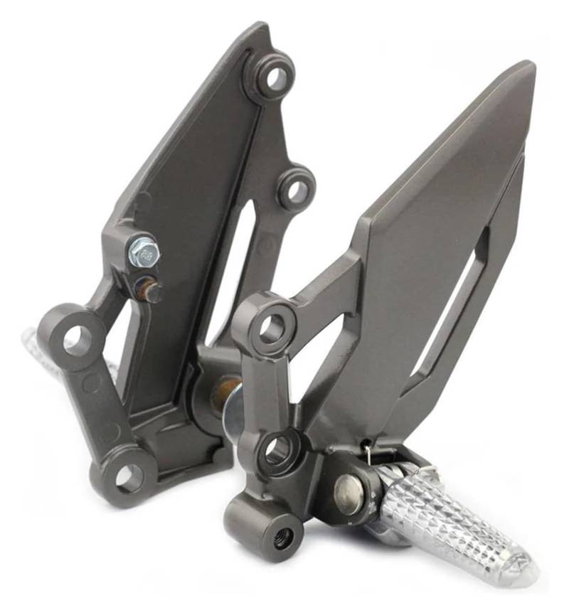 Motorrad Ruhepedal Für Kawasaki Für NINJA300 Für 250R Für Z250 Für Z300 Für EX300 2013-2018 Vordere Fußstütze Motorrad Links Rechts Halterung Motorrad Anti Rutsch Fußpedal von YADLIUASA