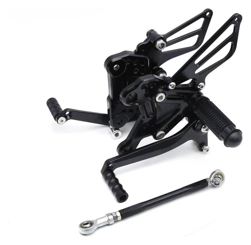 Motorrad Ruhepedal Für Kawasaki Für NINJA400 Für Z400 2018 2019 2020 2021 Zubehör Motorrad Fußstütze Hinten Set Fußrastenanlage Fußrasten Motorrad Anti Rutsch Fußpedal von YADLIUASA