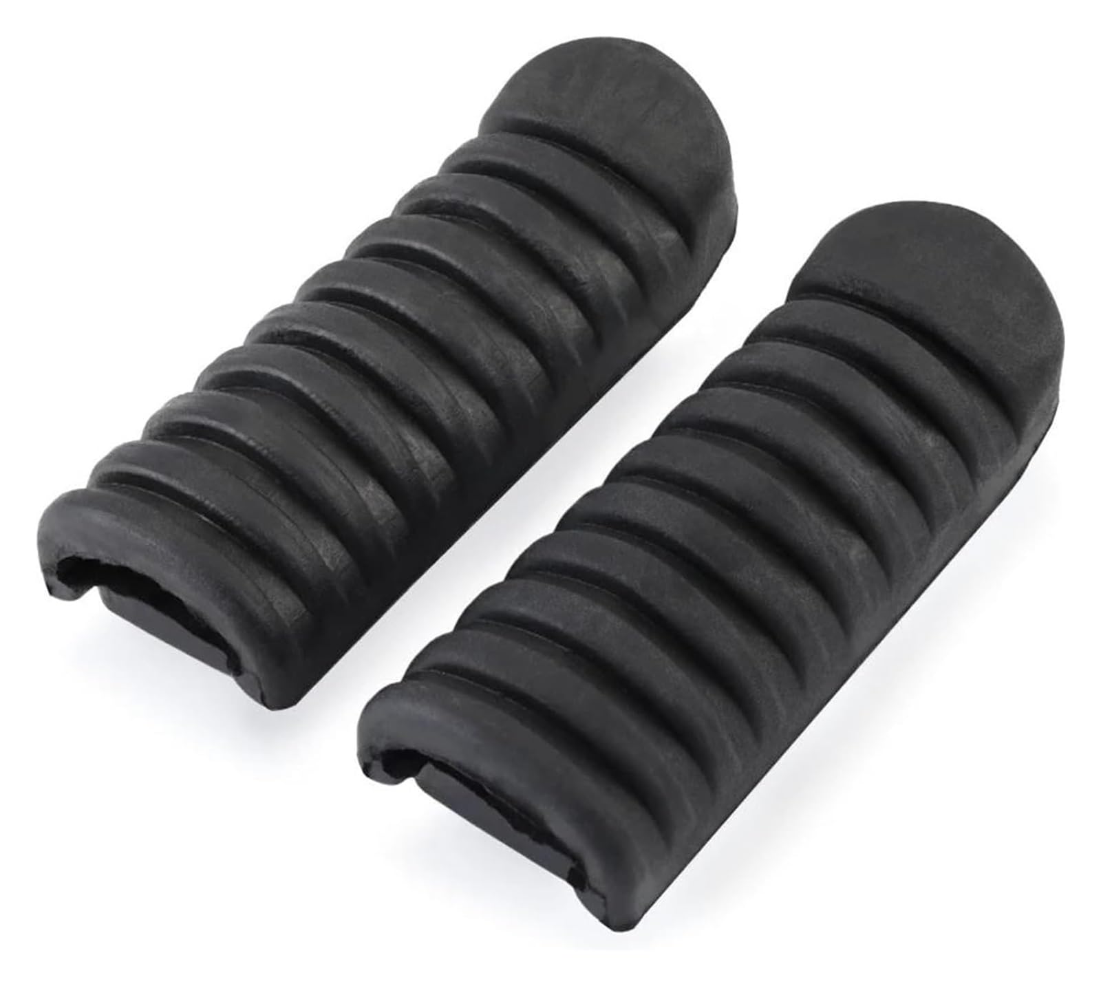 Motorrad Ruhepedal Für Kawasaki Für Ninja 250 400 650 1000 Für VER&SYS Für Z1000SX Für Z750 Für ER6F Für ZX6R Für ZX12R Vordere Fußstütze Motorradgummi Motorrad Anti Rutsch Fußpedal von YADLIUASA