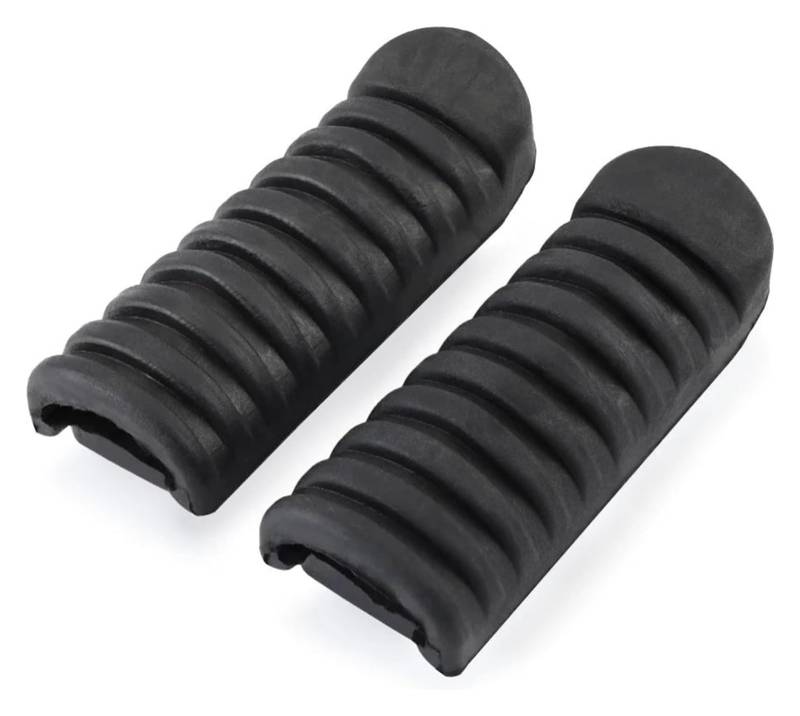 Motorrad Ruhepedal Für Kawasaki Für Ninja 250 400 650 1000 Für VER&SYS Für Z1000SX Für Z750 Für ER6F Für ZX6R Für ZX12R Vordere Fußstütze Motorradgummi Motorrad Anti Rutsch Fußpedal von YADLIUASA