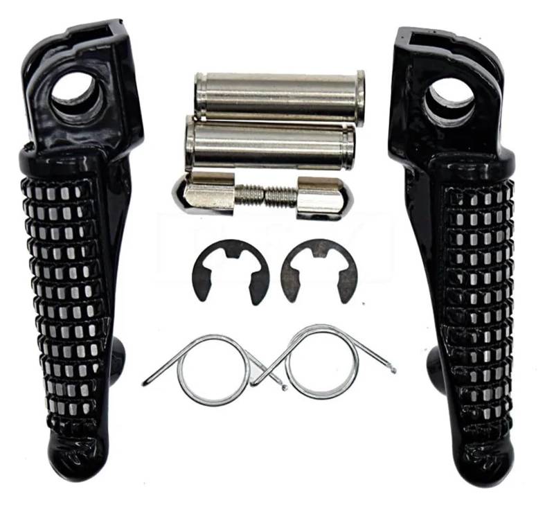 Motorrad Ruhepedal Für Kawasaki Für Ninja Für ZX10R 2004-2013 Motorrad Vorne Fußstützen Motorrad Anti Rutsch Fußpedal von YADLIUASA