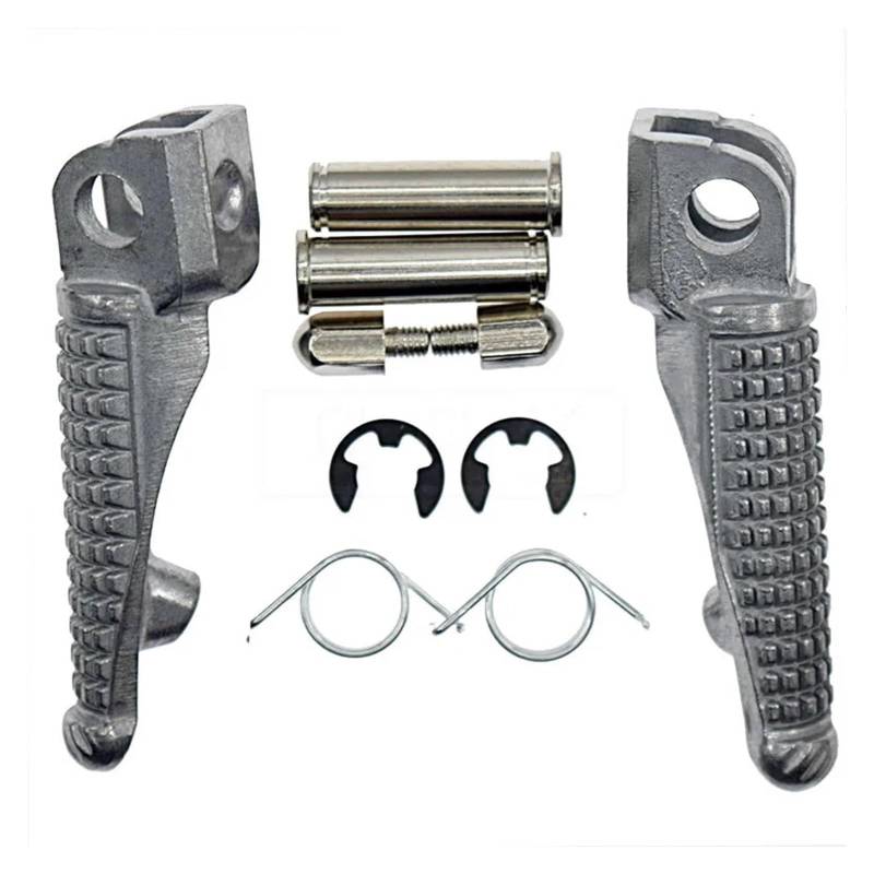 Motorrad Ruhepedal Für Kawasaki Für Ninja Für ZX10R 2004-2013 Motorrad Vorne Fußstützen Motorrad Anti Rutsch Fußpedal von YADLIUASA