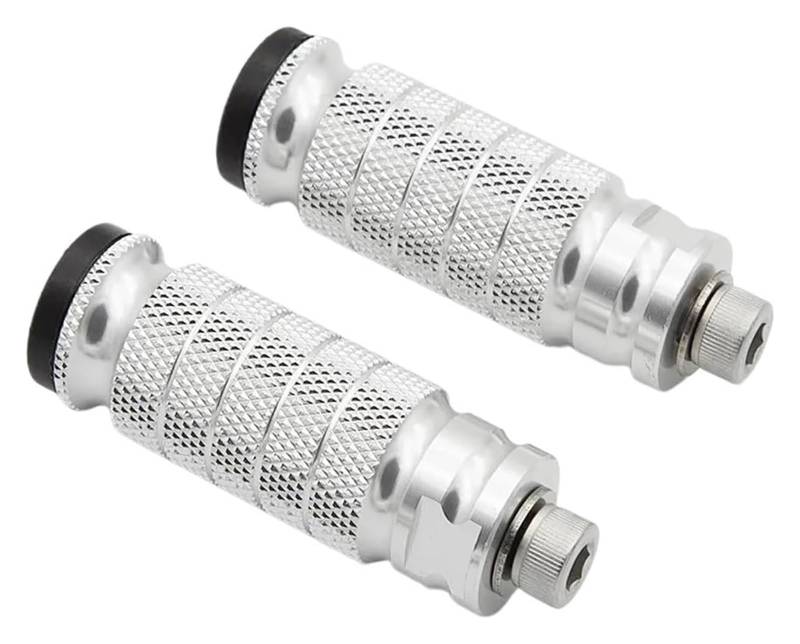 Motorrad Ruhepedal Für Kawasaki Für Z125 Für Pro 2016-2018 Motorrad Fußrasten Hinten Set Motorrad Anti Rutsch Fußpedal von YADLIUASA