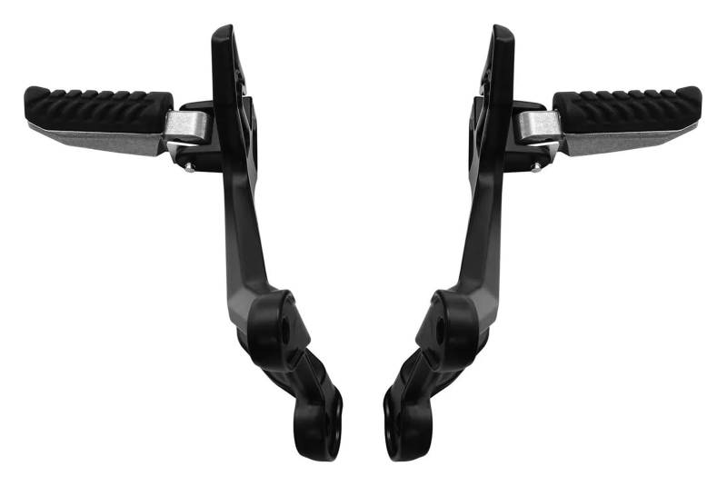 Motorrad Ruhepedal Für Kawasaki Für Z650 2017-2023 Motorrad Hinten Passagier Fußrasten Klammern Motorrad Anti Rutsch Fußpedal von YADLIUASA