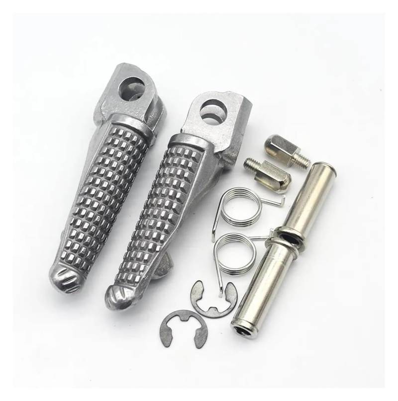 Motorrad Ruhepedal Für Kawasaki Für ZX6R Für ZX636 Für ZX9R Für ZX10R Für ZX14 Für Z750 Für Z1000 Motorrad Vorne Hinten Fußstützen Motorrad Anti Rutsch Fußpedal von YADLIUASA