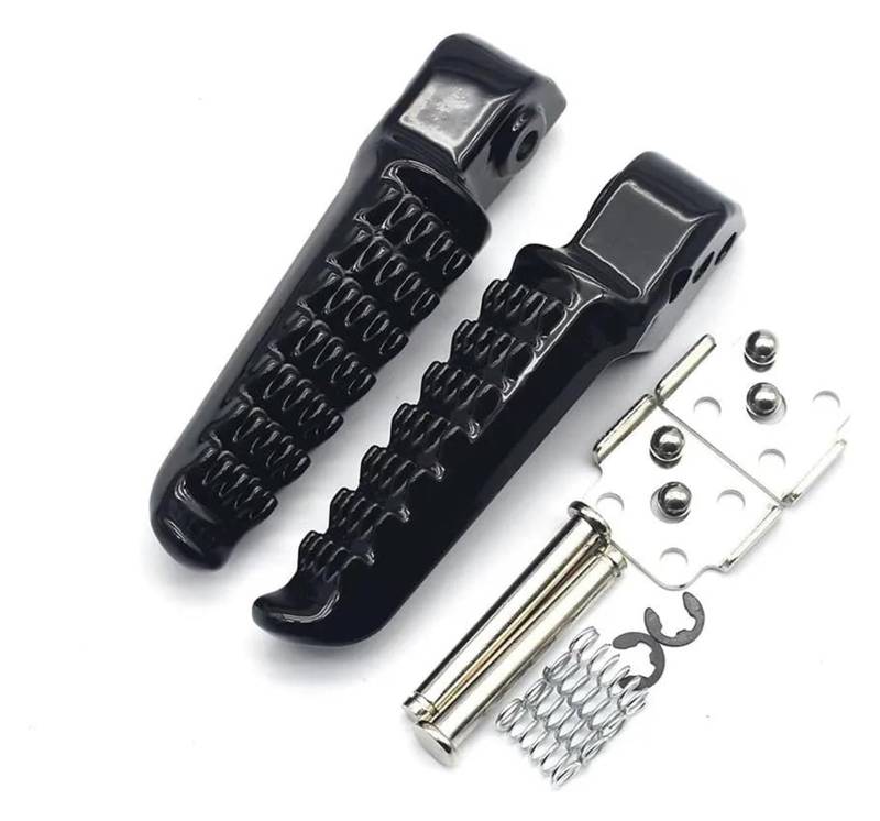 Motorrad Ruhepedal Für Kawasaki Für ZX6R Für ZX636 Für ZX9R Für ZX10R Für ZX14 Für Z750 Für Z1000 Motorrad Vorne Hinten Fußstützen Motorrad Anti Rutsch Fußpedal von YADLIUASA