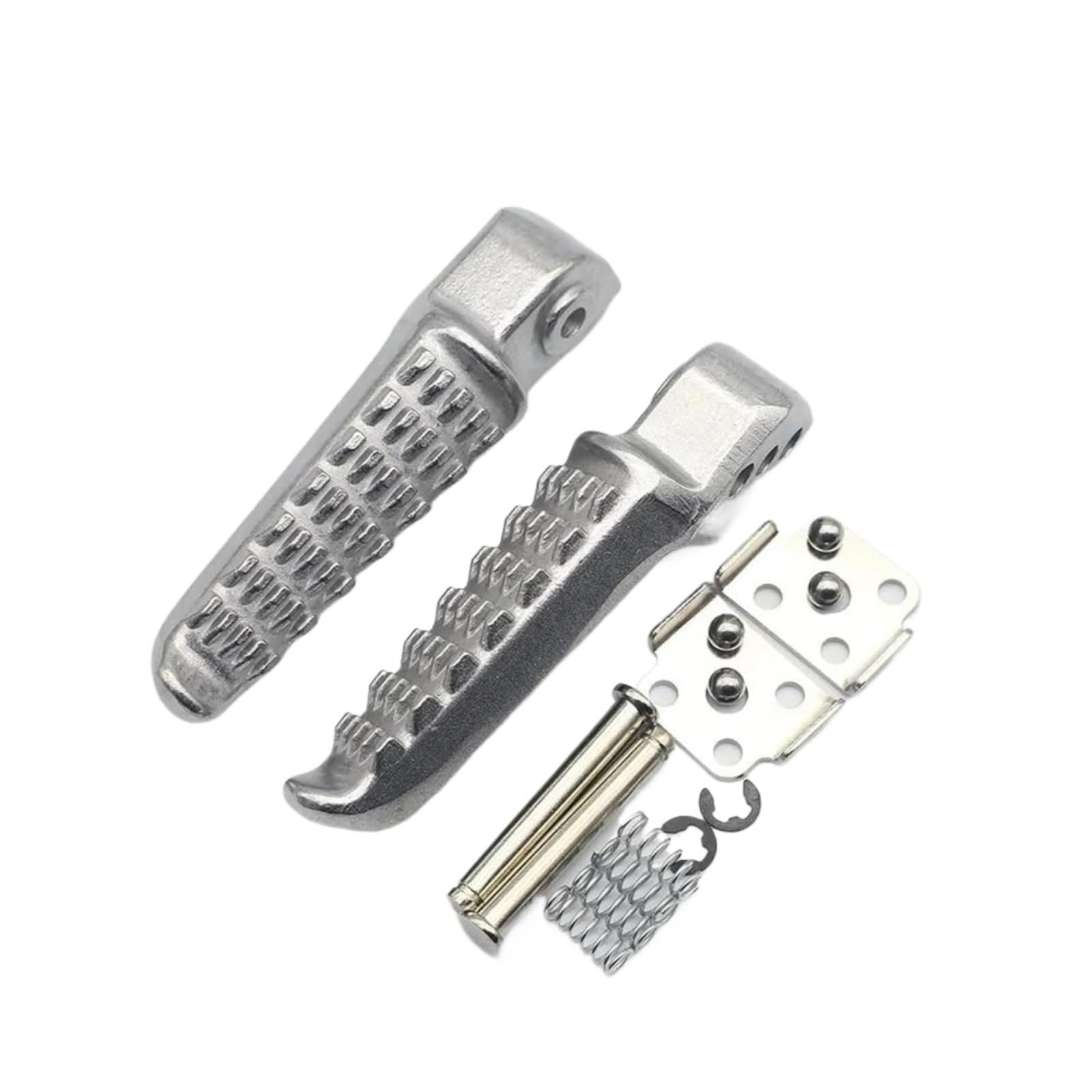 Motorrad Ruhepedal Für Kawasaki Für ZX6R Für ZX636 Für ZX9R Für ZX10R Für ZX14 Für ZX-14 Für Z7500 Für ER6N Motorrad Vorne Hinten Fußstützen Motorrad Anti Rutsch Fußpedal von YADLIUASA