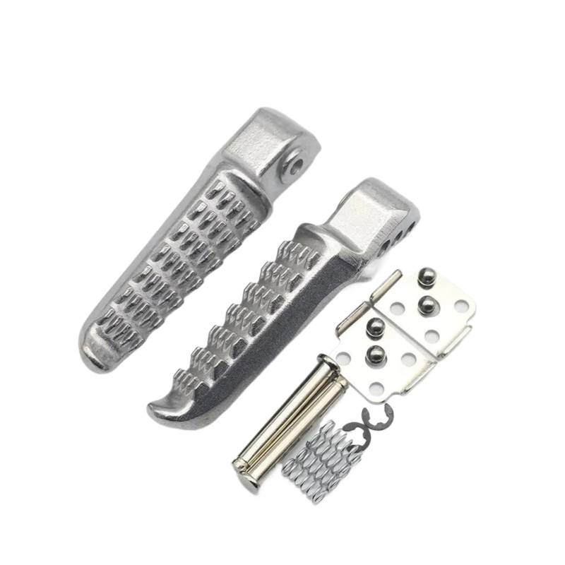 Motorrad Ruhepedal Für Kawasaki Für ZX6R Für ZX636 Für ZX9R Für ZX10R Für ZX14 Für ZX-14 Für Z7500 Für ER6N Motorrad Vorne Hinten Fußstützen Motorrad Anti Rutsch Fußpedal von YADLIUASA