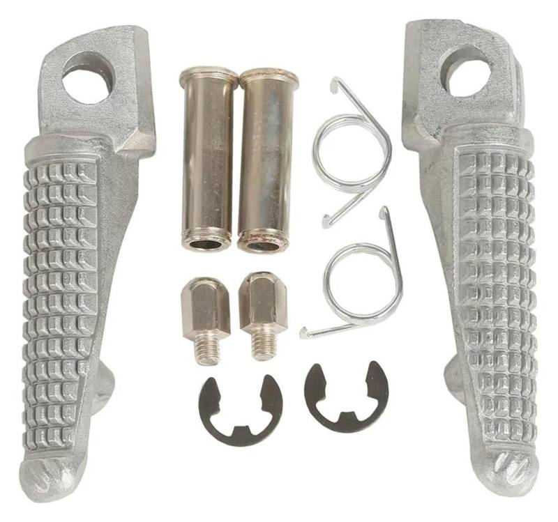 Motorrad Ruhepedal Für Kawasaki Für ZZR Für 1400 Für ZX 14 Für ZX-14 2006-2013 Motorradzubehör Rahmen Vorne Fußstütze Motorrad Anti Rutsch Fußpedal von YADLIUASA