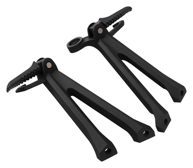 Motorrad Ruhepedal Für Suzuki Für GSXR 600 2011-2023 Motorrad Hinten Passagier Fußrasten Fußstütze Halterung Motorrad Anti Rutsch Fußpedal von YADLIUASA