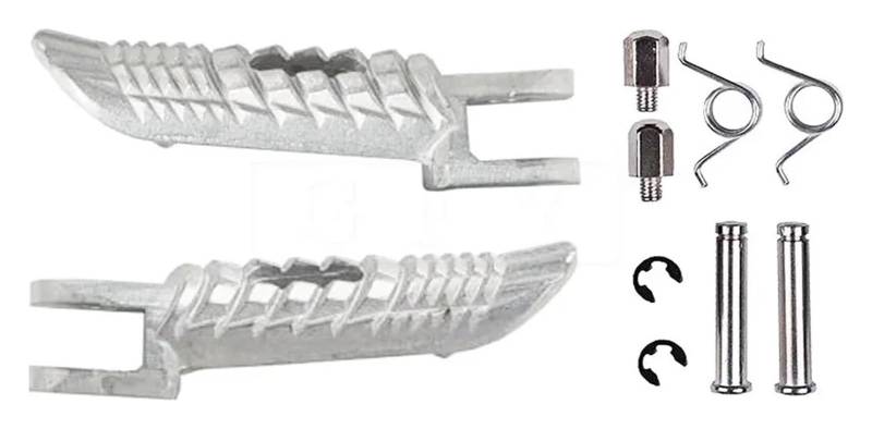 Motorrad Ruhepedal Für Suzuki Für GSXR600 Für 750 2001-2014 Motorrad Vorne Fußrasten Motorrad Anti Rutsch Fußpedal von YADLIUASA