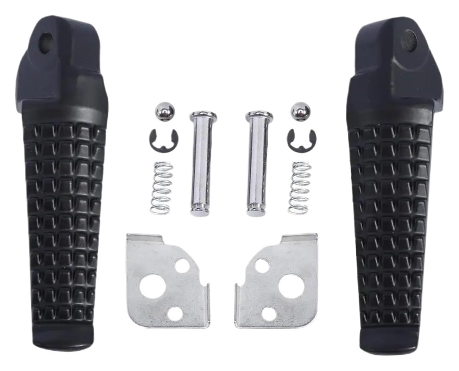 Motorrad Ruhepedal Für Suzuki Für GSXR600 Für GSXR750 1996-2005 Motorrad Hinten Fußrasten Motorrad Anti Rutsch Fußpedal von YADLIUASA