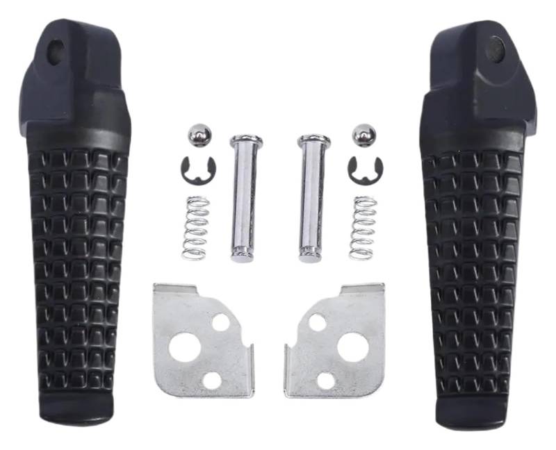 Motorrad Ruhepedal Für Suzuki Für GSXR600 Für GSXR750 1996-2005 Motorrad Hinten Fußrasten Motorrad Anti Rutsch Fußpedal von YADLIUASA