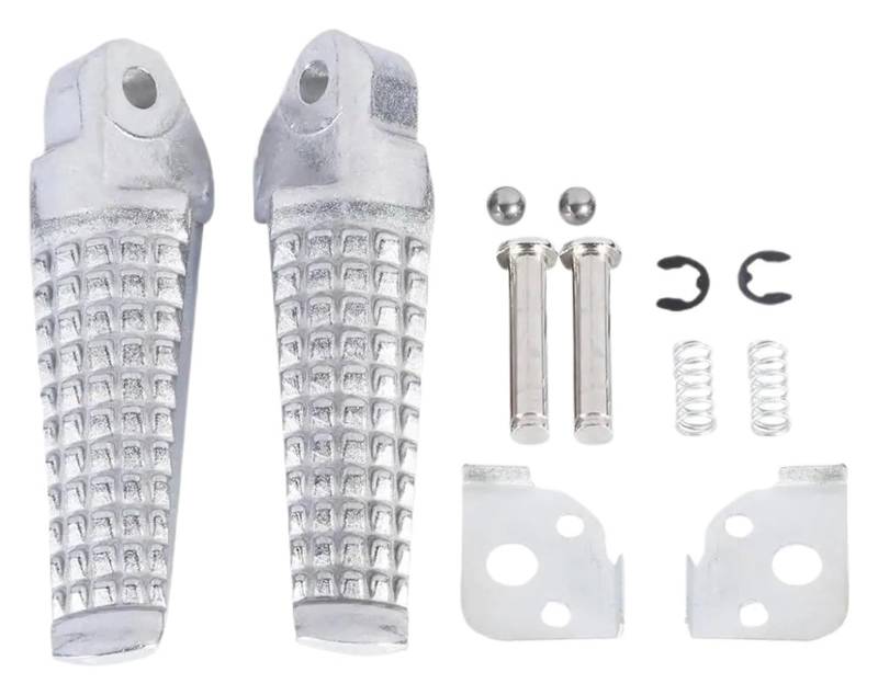 Motorrad Ruhepedal Für Suzuki Für GSXR600 Für GSXR750 1996-2005 Motorrad Hinten Fußstütze Pedale Motorrad Anti Rutsch Fußpedal von YADLIUASA
