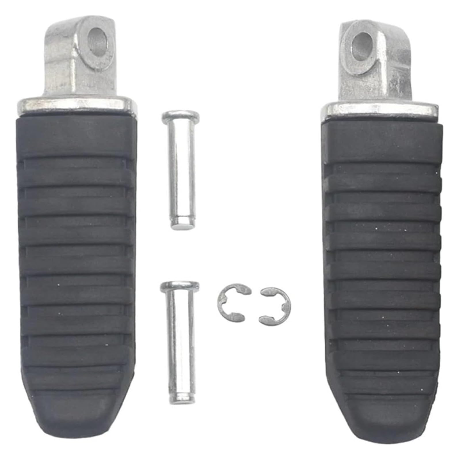 Motorrad Ruhepedal Für Suzuki Für Gladius Für SFV650 Für GSR400 Für GSR600 Für SV400 Für SV650 Für SV1000 Motorrad Vorne Hinten Fußstützen Fuß Peg Motorrad Anti Rutsch Fußpedal von YADLIUASA