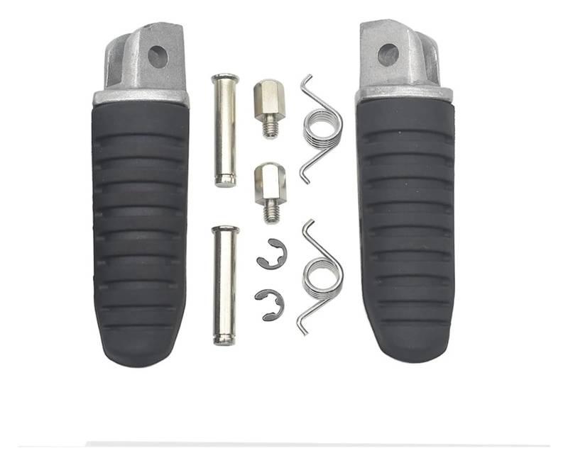 Motorrad Ruhepedal Für Suzuki Für Gladius Für SFV650 Für GSR400 Für GSR600 Für SV400 Für SV650 Für SV1000 Motorrad Vorne Hinten Fußstützen Fuß Peg Motorrad Anti Rutsch Fußpedal von YADLIUASA